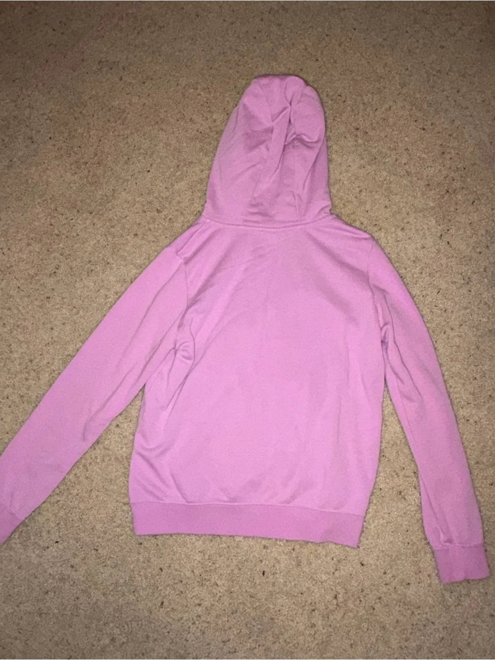 Women’s Light Magenta Zip Up Hoodie